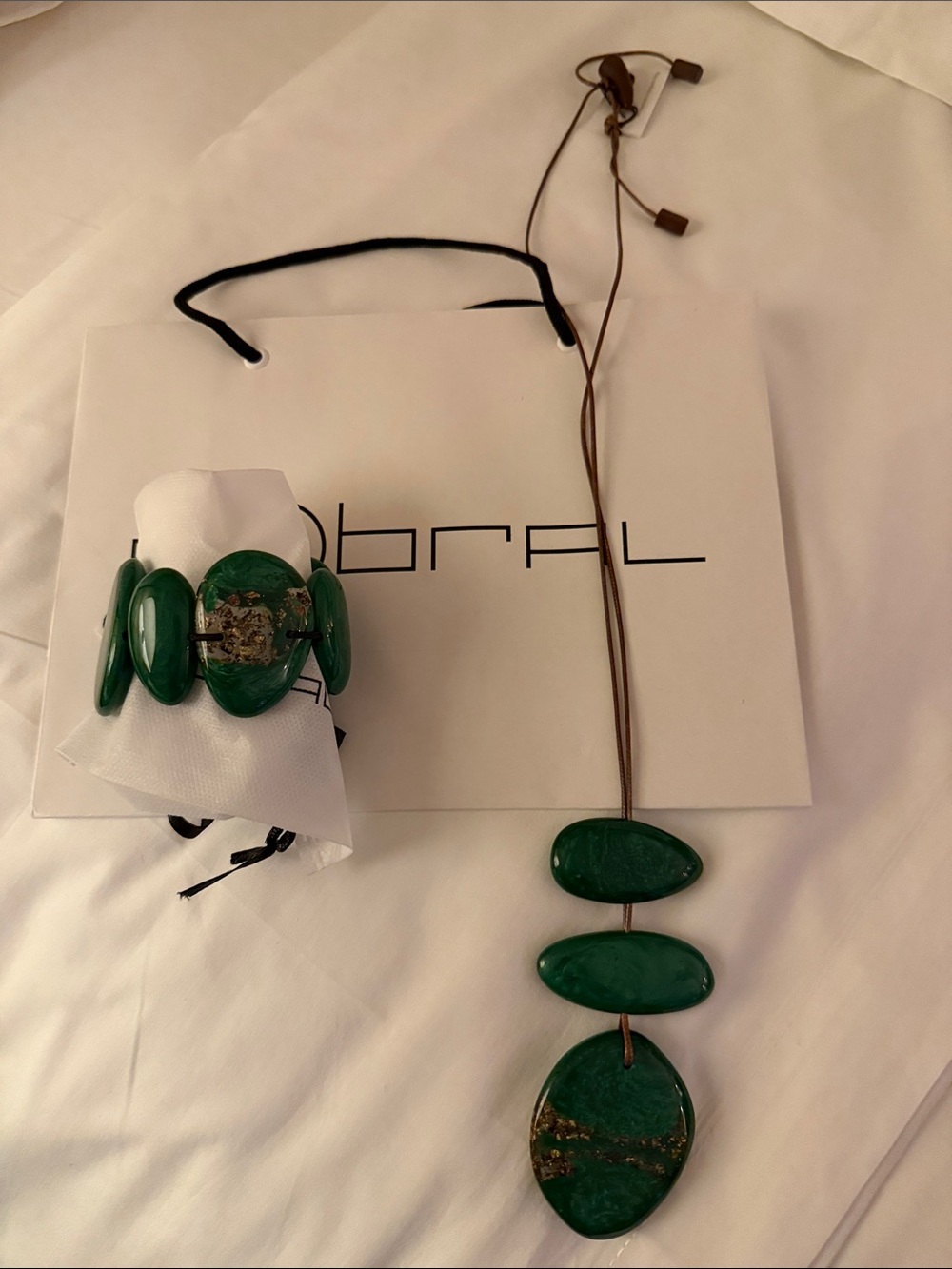 Sobral necklace and bracelet set NWT